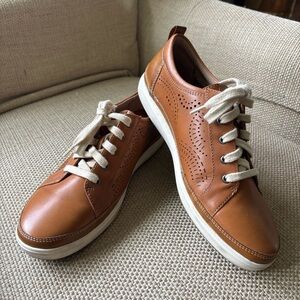 Cobb Hill Brown Leather Shoes Sneakers Sz 8.5 PERFECT Worn 1X